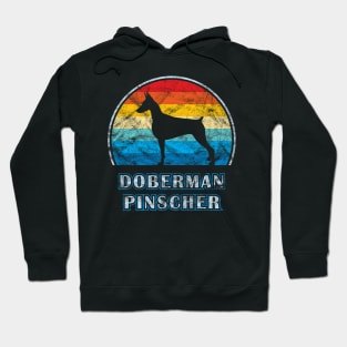 Doberman Pinscher Vintage Design Dog Hoodie